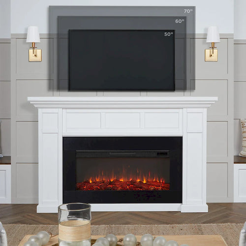 75 Landscape Electric Fireplace