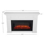 75 Landscape Electric Fireplace