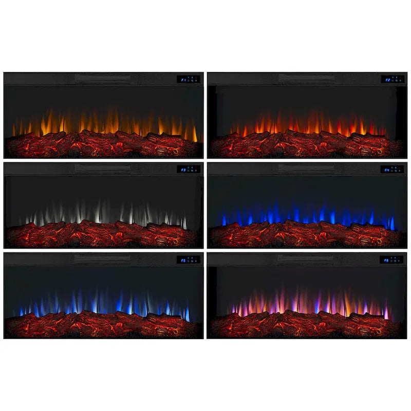 75 Landscape Electric Fireplace