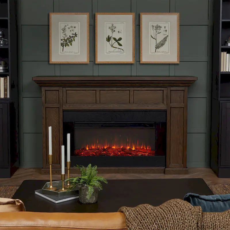 75 Landscape Electric Fireplace