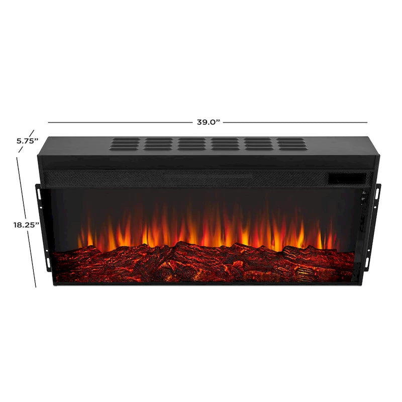 75 Landscape Electric Fireplace