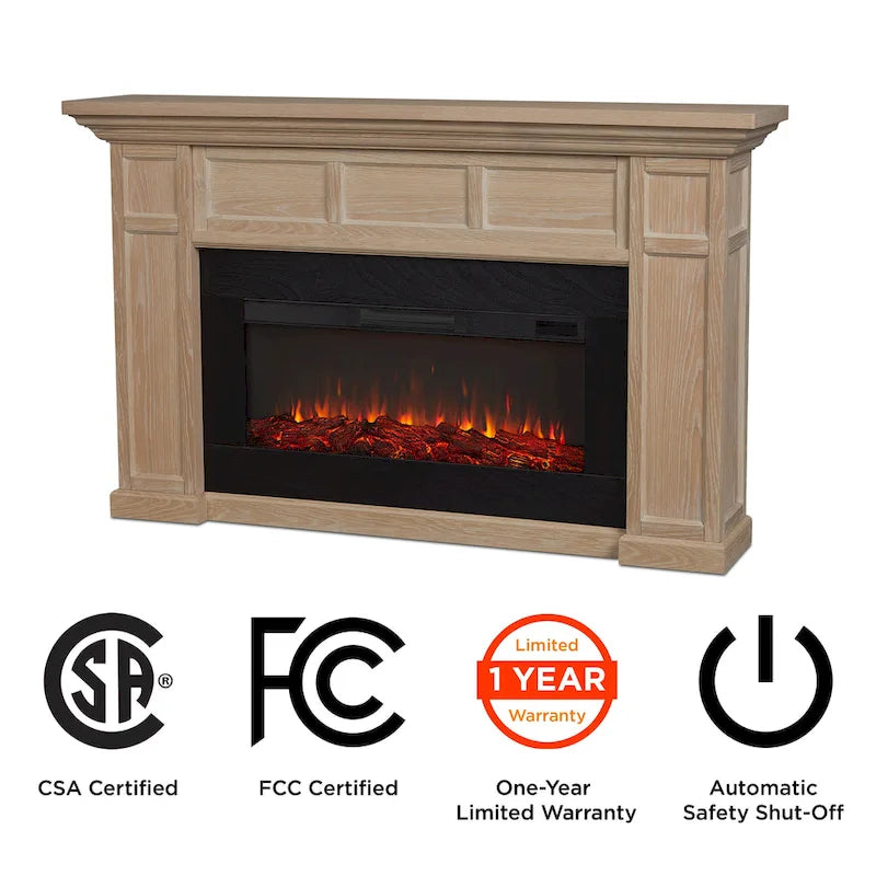 75 Landscape Electric Fireplace