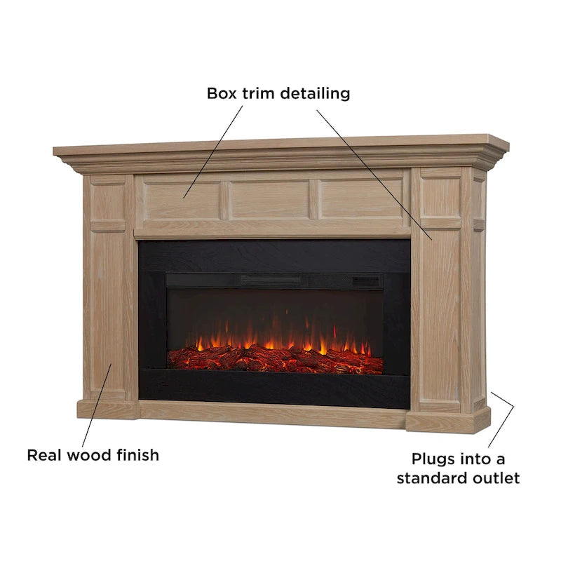 75 Landscape Electric Fireplace