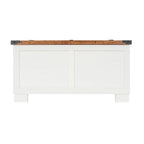 Modern Farmhouse Coffee Table with Hidden Interior Storage
