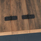 Modern Farmhouse Coffee Table with Hidden Interior Storage