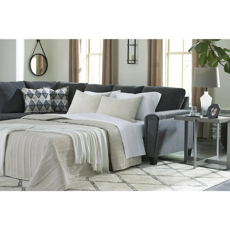 Sleeper Sectional with Chaise - 116W x 91D x 39H