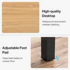 78.8 Extra Long 2 Person Computer Desk with Metal Legs for Home Office Bedroom