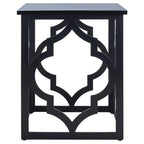 Trellis Silver Leaf End Table. - 19 W x 19 D x 23 H - 19Wx19Dx23H