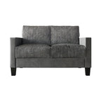 Corduroy Mid-Century Modern Velvet Upholstered Living Room Sofa