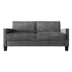 Corduroy Mid-Century Modern Velvet Upholstered Living Room Sofa