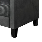 Corduroy Mid-Century Modern Velvet Upholstered Living Room Sofa