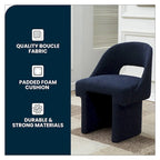 Boucle Modern Elegant Upholstered Accent Chair