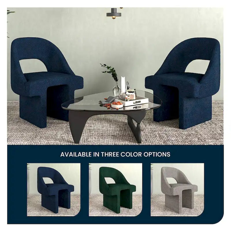 Boucle Modern Elegant Upholstered Accent Chair