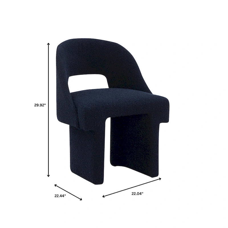 Boucle Modern Elegant Upholstered Accent Chair