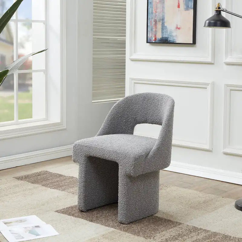 Boucle Modern Elegant Upholstered Accent Chair