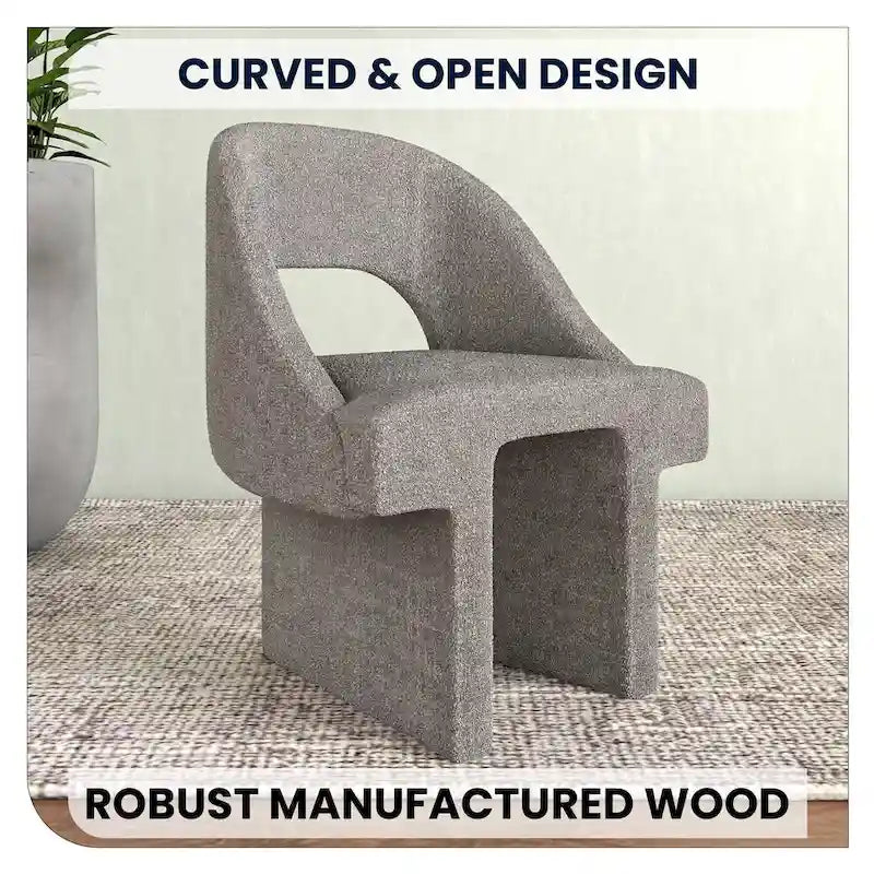 Boucle Modern Elegant Upholstered Accent Chair