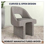 Boucle Modern Elegant Upholstered Accent Chair
