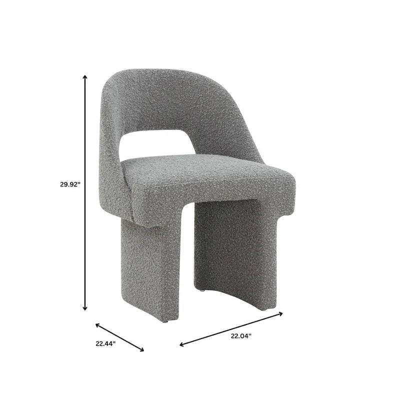 Boucle Modern Elegant Upholstered Accent Chair