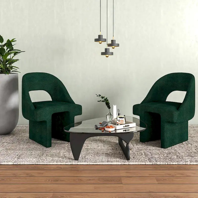 Boucle Modern Elegant Upholstered Accent Chair
