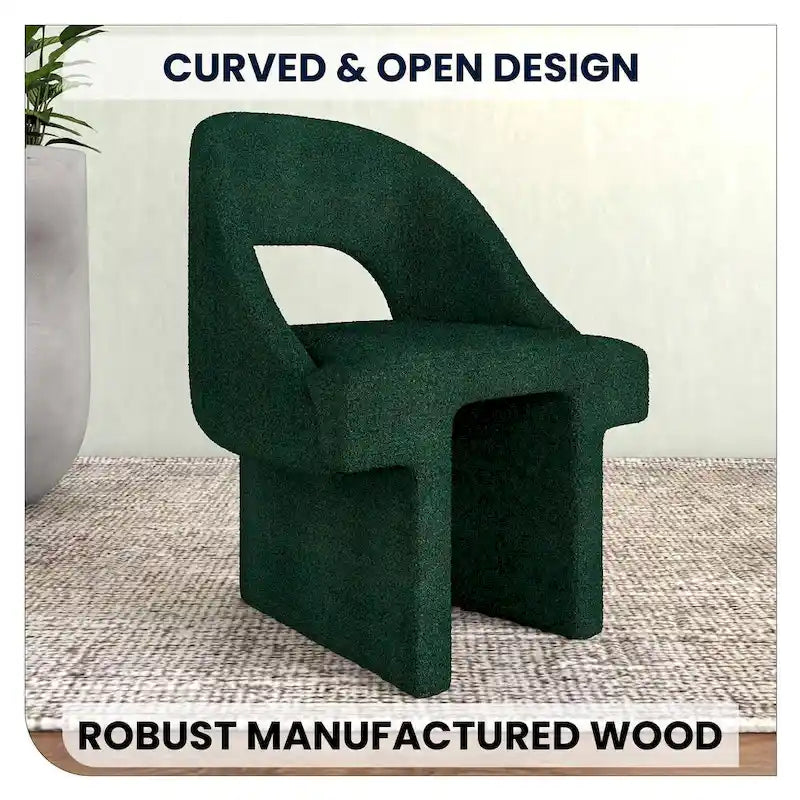 Boucle Modern Elegant Upholstered Accent Chair