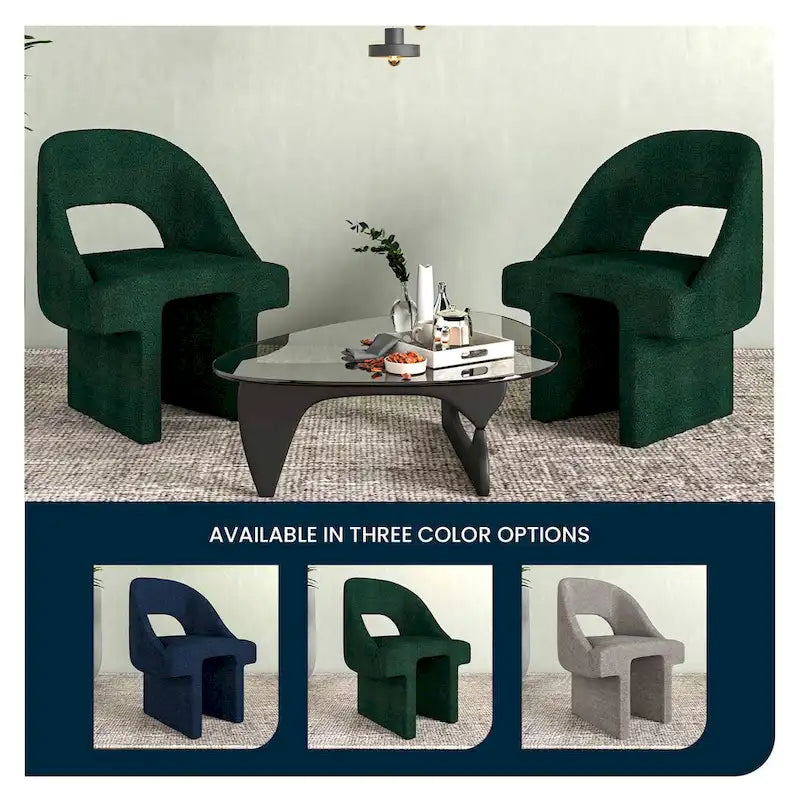 Boucle Modern Elegant Upholstered Accent Chair