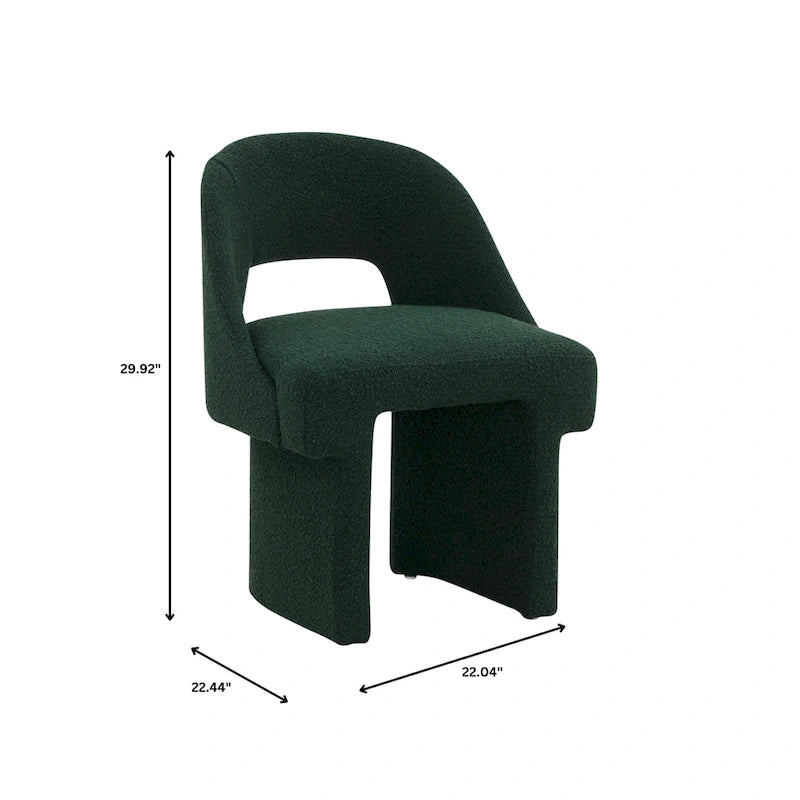 Boucle Modern Elegant Upholstered Accent Chair