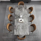 110.24 Extendable Rectangular Sintered Stone Dining Table - 78.74 to 110.24