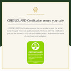 Auberon Modern Faux Leather Swivel Office Chair with Ergonomic Design and Metal Legs by HULALA HOME