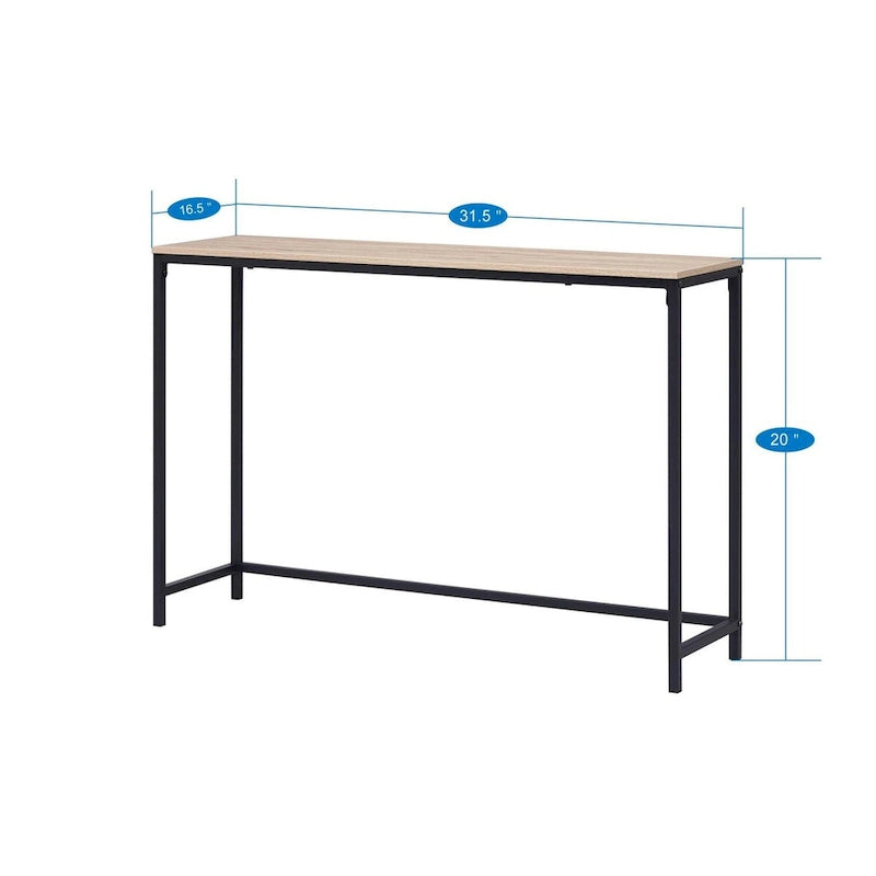 Home Imports Emporium Meghan 3 Piece Metal Coffee Table Set - Natural, Black