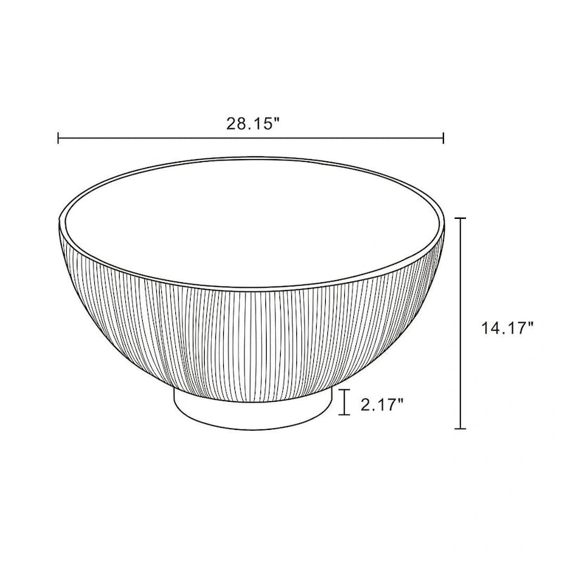 Modern Anderson 2.0 Upholstered Table