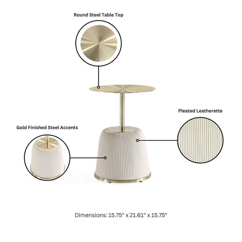 Modern Anderson 2.0 Upholstered Table