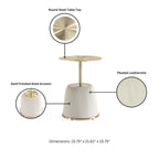 Modern Anderson 2.0 Upholstered Table