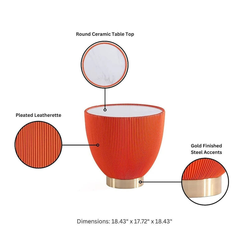 Modern Anderson 2.0 Upholstered Table