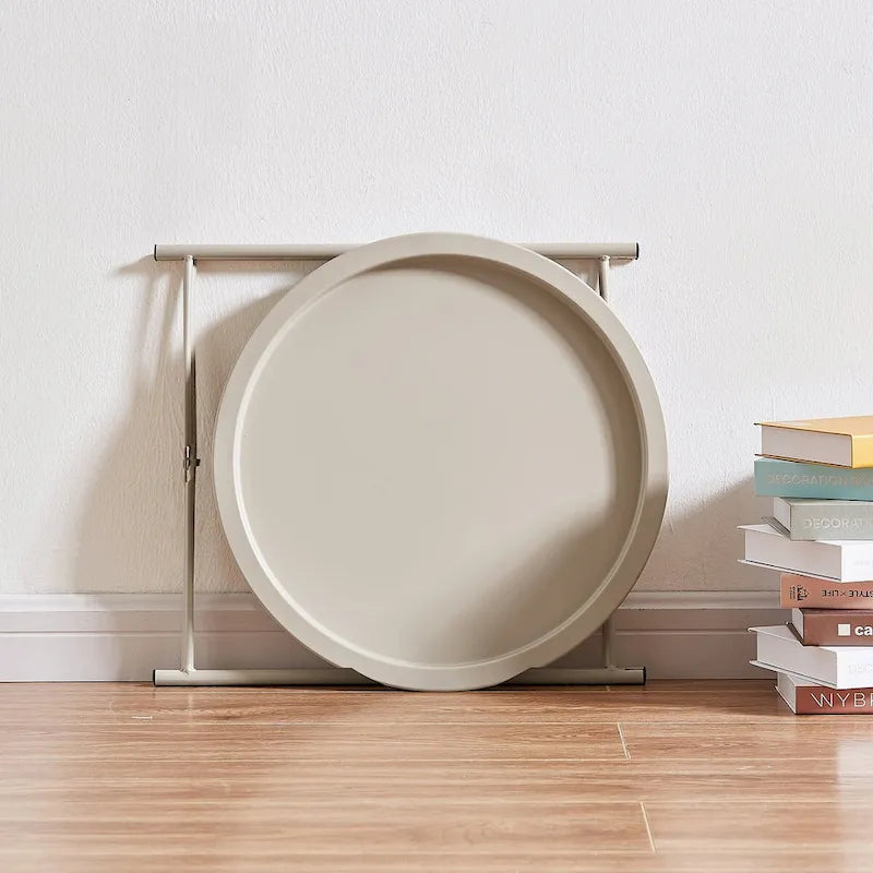 Folding Round TV Tray Tables