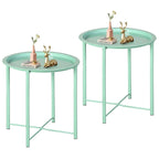 Folding Round TV Tray Tables
