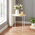 Folding Round TV Tray Tables