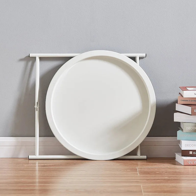 Folding Round TV Tray Tables