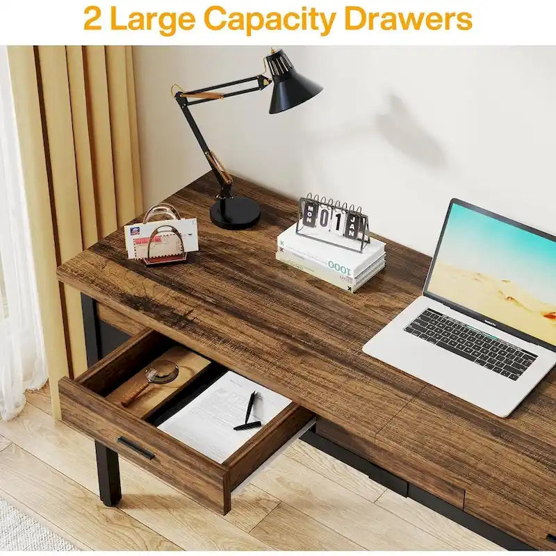 78.7 Inches Extra Long Computer Desk, Two Person Desk for Home Office