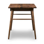 Poly & Bark Etta Office Desk - Solid Wood with Two Softclose Drawers