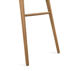 Poly & Bark Etta Office Desk - Solid Wood with Two Softclose Drawers