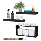  Floating Shelves for Wall Set of 3 - 16L X 5.5W X 7.75H