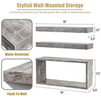Floating Shelves for Wall - 16L X 5.5W X 7.75H