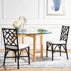 Rattan Accent Chair with Cushion
