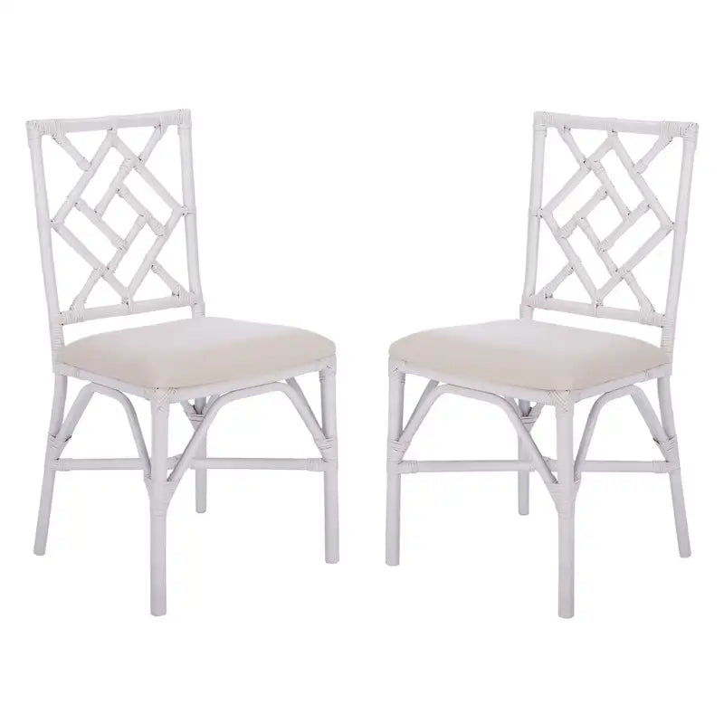 Rattan Accent Chair with Cushion