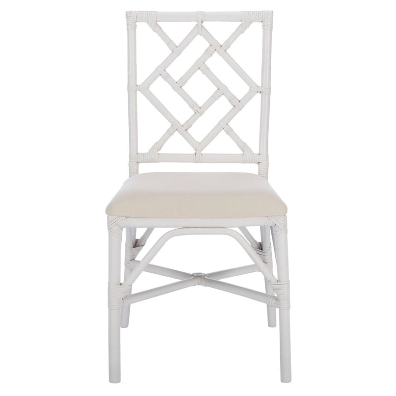  Maye Rattan Accent Chair with Cushion (Set of 2) - 18.5 W x 20.9 L x 35.8 H - 19Wx21Dx36H