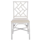  Maye Rattan Accent Chair with Cushion (Set of 2) - 18.5 W x 20.9 L x 35.8 H - 19Wx21Dx36H
