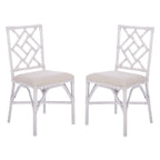 Rattan Accent Chair with Cushion