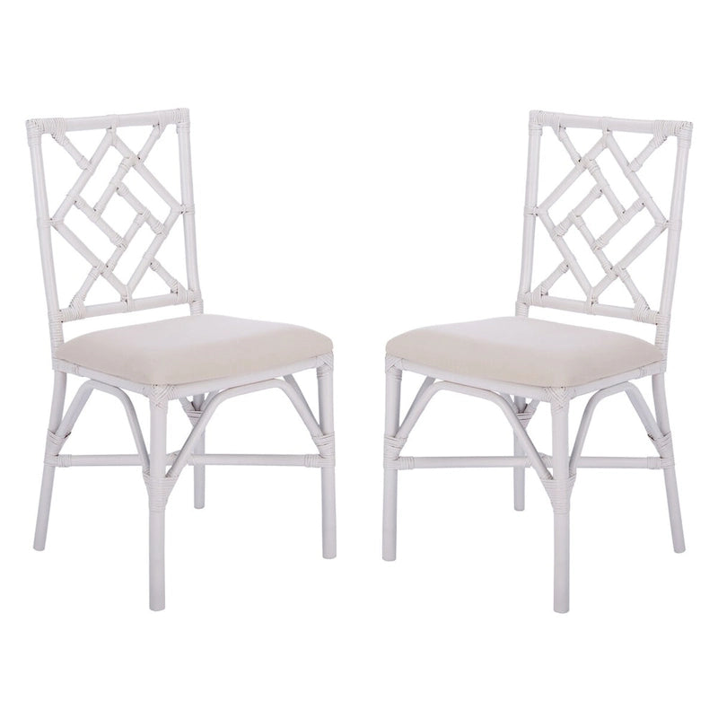 Rattan Accent Chair with Cushion