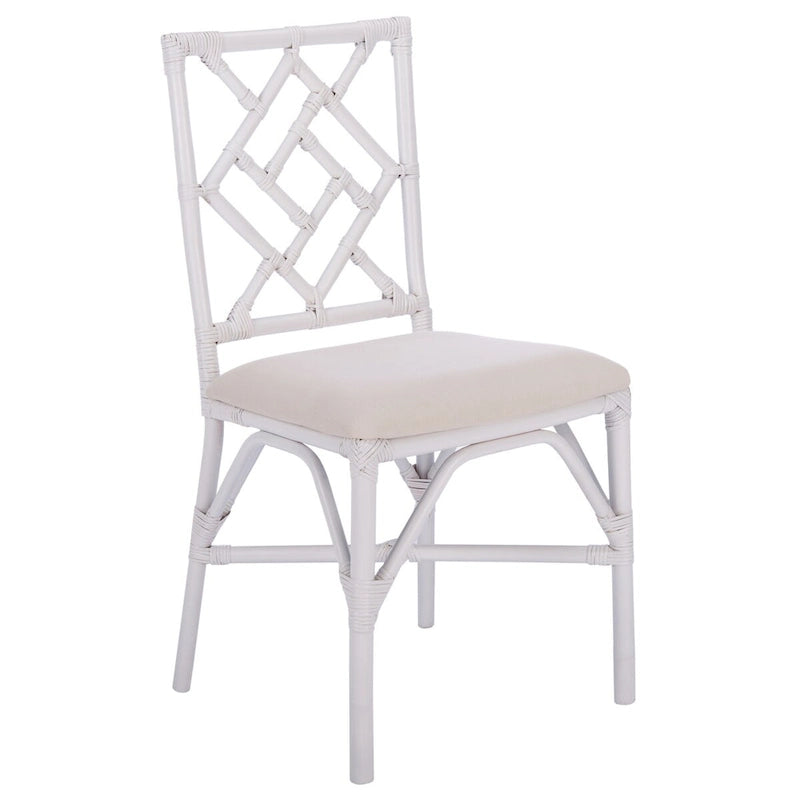 Rattan Accent Chair with Cushion