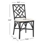 Rattan Accent Chair with Cushion